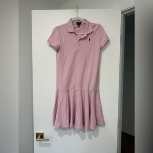 Ralph Lauren Light Pink Polo Dress- girls XL (16)
